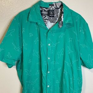 Volcom button down men’s shirt